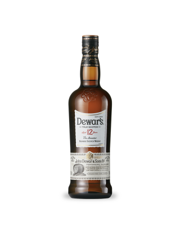 Dewars Blended scotch whisky aged 12 years