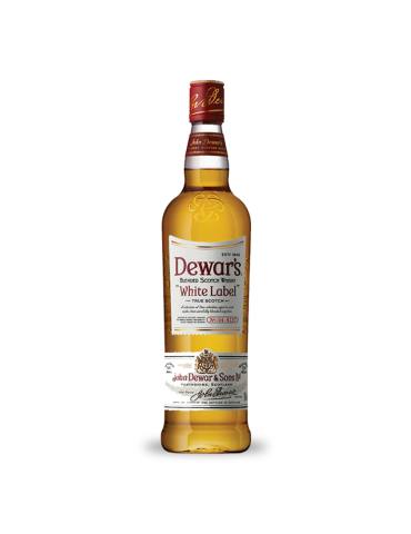 Dewars white label scotch 750 ML