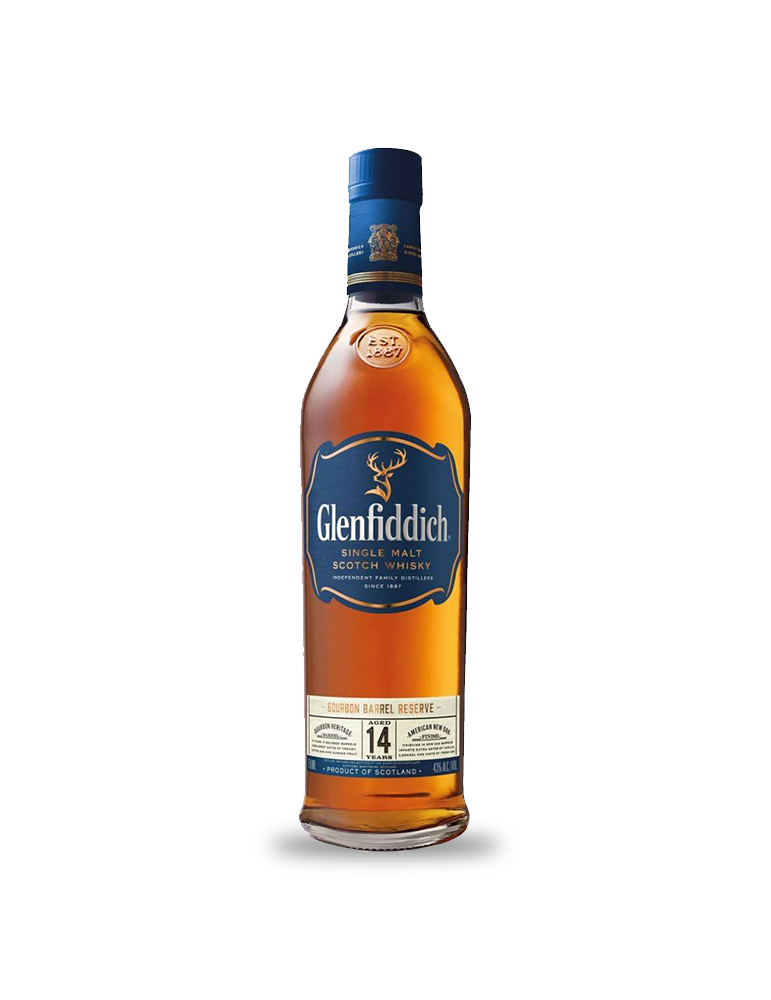 Glenfiddich Bourbon Barrel 14 yr Scotch 750ml