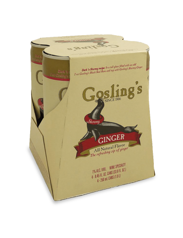 Goslings Ginger Beer 4 Pack