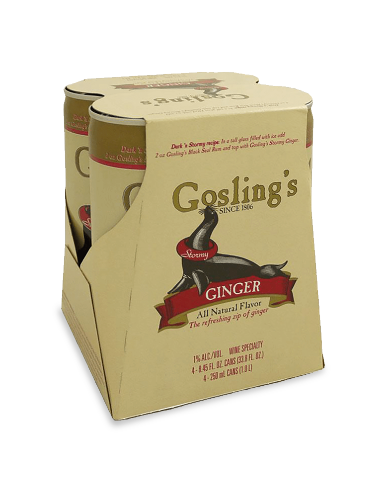 Goslings Ginger Beer 4 Pack