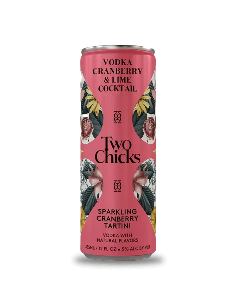 Two chicks cranberry tartini 355 ml